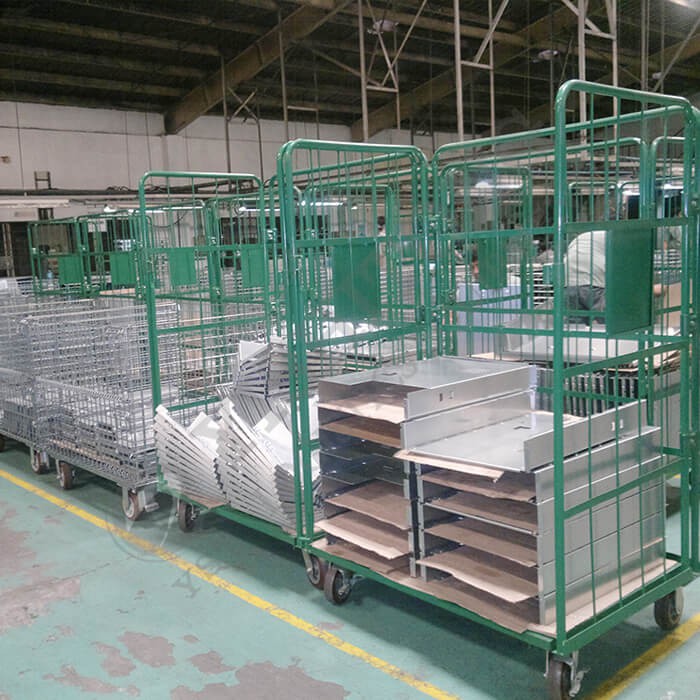 Foldable Steel Roll Container